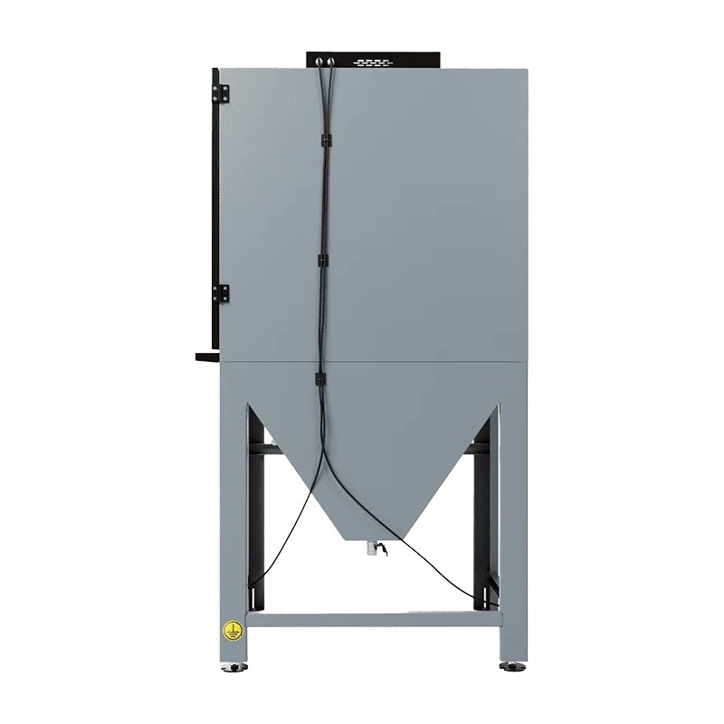 Aquablast natstraalcabine - rvs werkrooster